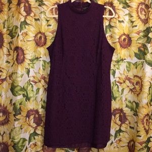 Lovely forever21+  dress size 0X dark plum color